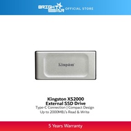 KINGSTON XS2000 External SSD Drive with Type-C Connection, Compact Design, Plug & Play