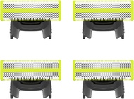 4P-Compatible Replacement Blades for Norelco OneBlade - 4-Pack High-Precision Shaving Blades Fits No