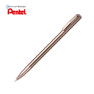 Pentel ปากกาโรลเลอร์ เพนเทล Energel Sterling 0.5mm ด้ามสีโรสโกลด์ BL625PG-C