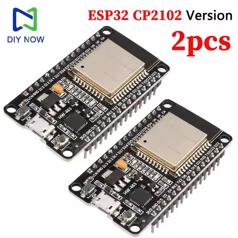 1/2PCS ESP32 Development Board ESP-32 Board NodeMCU-ESP32 ESP32 DEVKITV1 CP2102 WiFi + Bluetooth Mic