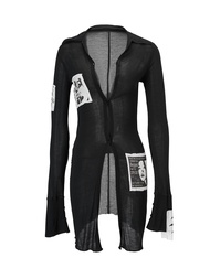 Emoha Original ดีไซน์ Punk Rock Band Dark Patchwork Depressed ดีไซน์ Er Unique หลากหลาย เสื้อแขนยาว