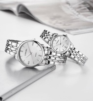 ใหม่📍 ส่งจากไทย นาฬิกาผู้หญิง Longbo- 83133Aสไตล์เรียบหรู กันน้ำ สายสแตนเลส นาฬิกาควอตซ์ ขนาดเล็ก นาฬิกาข้อมือ ของแท้ COD