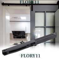 FLORY11 Barn Door Buffer, Durable Adjustable Sliding Barn Door Damper, Smooth Black Door Slide Dampe