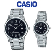 Casio Couple Watch MTP-V002D-1B & LTP-V002D-1B