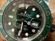 勞力士 116610LV 阿拉伯王室訂製款 綠水鬼 ROLEX Submarine 水鬼 116610 LV