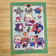 Delicious in Dungeon/Dungeon Meshi Sticker Sheet | mekkiestudio🌱