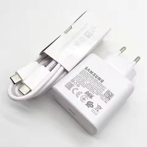 45W Wall Charger For Samsung Galaxy S26 Super Fast Quick Power Adapter Type C Cable For Z Fold Flip 