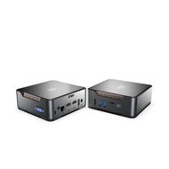 Dual Core Mini PC Intel N3350 Windows Computer with 4GB RAM 64GB ROM 2 HDMI VGA 4 USB 5G WIFI