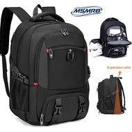 45L travel bagpack expandable waterproof hiking Backpack with shoe compartment 17 inch laptop 旅行背包 登