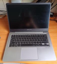 【二手】 ASUS UX410U CPU:I5-8250 顯卡:GeForce MX130 筆記型電腦 零件機 整台賣