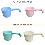 Viento G-18 Water Dipper/Soft Pastel Color Bath Dipper/1.8 Liter Water Dipper/Plastic Bath Dipper