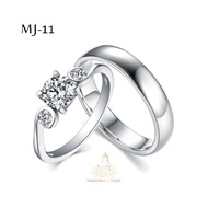 MAHESWARI JEWELRY - WEDDING RINGS SILVER RINGS COUPLE RINGS MJ-11 SILVER RINGS