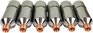 6 Pcs J08E Engine Injector Tube Sleeve VH111761190A for Kobelco J08ET J08-ET SK330-8 SK350-8 SK350LC