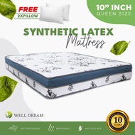 [Free Shipping Ready Stock]WellDream Mattress Tilam Synthetic Latex - Single/Super Single/Queen/King (6/8/10 inch)