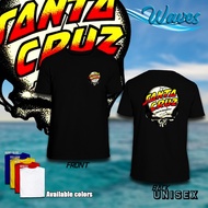 Santa Cruz Skateboard Classic Minimalist Pocket tees Floral Japanese Flames Santa Cruz Logo Customiz