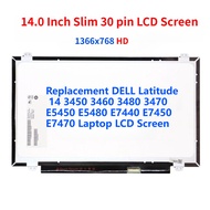 Replacement DELL Latitude 14 3450 3460 3480 3470 E5450 E5480 E7440 E7450 E7470 Laptop LCD Screen