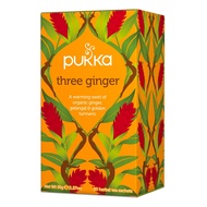 PUKKA Three Ginger Tea พอกก้า ชา ทรี จินเจอร์ (Imported) 1.8g. x 20sachets