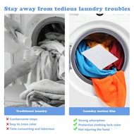 50/100/200pcs Paper Laundry Detergent, Anti-Staining Clothes Sheets, Anti Mixing Color Absorption Wa