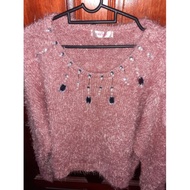 Fur Knitwear Top For Women