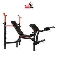 Desire Gym Barbell Bench Pro Foldable Weight Lifting Adjustable Bench Press Gym Chest Bench