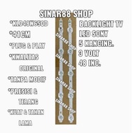 SONY LED TV BACKLIGHT 5-BUTTON 5K 3VOLT 3 V BL KDL-48W650D KDL48W650D