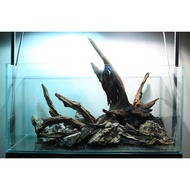 Driftwood Malaysia 200gram for Aquarium Fish Tank Aquascape freshwater ikan fish batu hiasan decoration