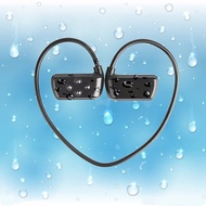 Wireless Bluetooth earphone BT5.0 sports IPX8 Waterproof Swimming Headset with Mic 8GB MP3 Player Bl