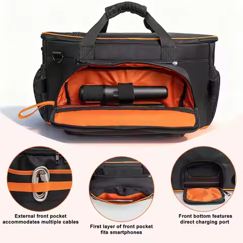 Portable Speaker Dust Cover For JBL PartyBox On The Go 2 Party Speaker Travel Storage Tote Bag Water