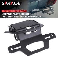 For KOVE 800X Tail Tidy License Plate Holder 800 X Pro Rally Super Adventure Fender Eliminator Brack