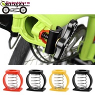 BEBETTFORM Bike Spring, 3 Colors Plastic Hinge Clamp,  Repair Accessories C Buckle For Brompton Bike