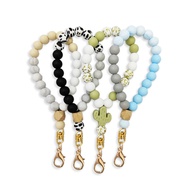 2MM Silicone Beads Wrist Silicone Beads Mobile Phone Pendant Dopamine Color DIY Hand-Made Beaded Mob