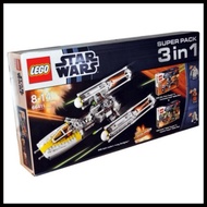 LEGO 66411 Star Wars Bundle Pack, Super Pack 3 in 1 (Sets 9488, 9489, and 9495)