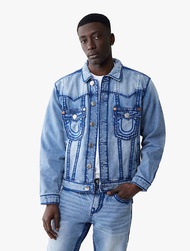 True Religion - Men Jacket - OVERSIZE ROPE STITCH JIMMY JKT