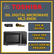 TOSHIBA 30L DIGITAL MICROWAVE ML2-EM30PF(BS)