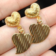 WILY 18k K-Gold Hypoallergenic Dangling Stud Earrings BG-E007-BG-E012 (TUSOK)