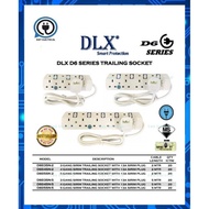 🔥 Ready Stock 🔥 DLX D6 2/3/4/5 Gang Heavy Duty 2M/5M Extension
