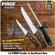 [New Hot Item] COMBO PiRGE VENGE - Set Lapah - Pisau Sembelih - Pisau Boning - Pisau Lapah - Pengasa