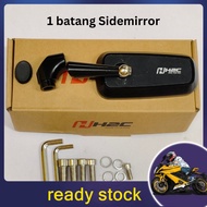 COOLBAR-กระจกมองข้าง siapXmax V1 V2 H2C กรอบอลูมิเนียม