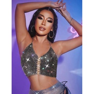 SA Cheap1982 bling bling sequin shirt