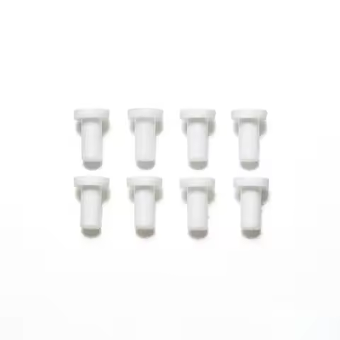 8PCS Original Tamiya Mini 4WD 94774 10306 Aluminum Alloy Wheels Bushing Wheel Hub Black/White Lock P