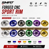ORIGINAL SMRT FORGED CNC SPORT RIM XMAX 250 300 V1 V2 V3 FORZA 250 350 ZONTES 368G NSS250 ALLOY RIM