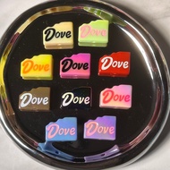 [1 pcs] beads luxury chocolate dove uv chocolate dove uv beads import