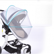 DDS - 嬰兒車蚊帳加密免安裝可摺疊拉鍊式防蚊帳（4股蚊帳藍色）#N288_001_547