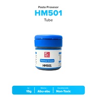 HM501 15g Grey High Temperature Compound Thermal Grease Paste Processor Tube