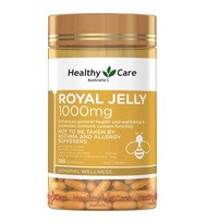 Healthy Care Royal Jelly 1000mg 365 เม็ด นมผึ้งนำเข้าจากออสเตรเลีย Exp.07/2026