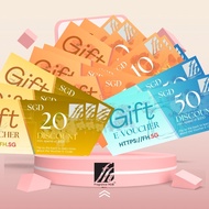Fragrance HUB FH Gift E-Vouchers Value Pack (Total: $300 Discount saving)