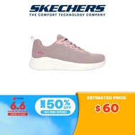 Skechers Online Exclusive Women BOBS Sport B Flex Visionary Essence Shoes - 117346-BLSH Memory Foam Vegan