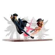 READY STOCK Megahouse 1/8 Scale Cowboy Bebop Spike Spiegel & Faye Valentine 1st Gig Set PVC Figure