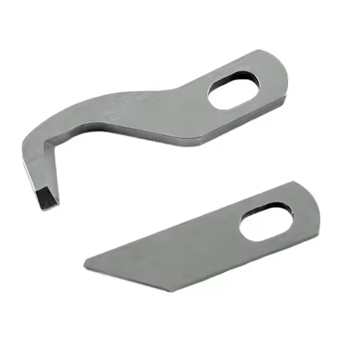 XB1687-001 + XB1459-001 Upper and Lower Knife Fit Brother 2104D, 3034D,3234DT, M343D,755D+ Household