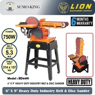 SUMO KING 6" X 9" Heavy Duty Industry Belt & Disc Sander BD69N - 6 Months Local Warranty -